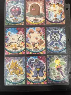 Vintage Pokemon Topps Chrome & TV Animation Card Lot (25) – 1999 Topps - Image 2