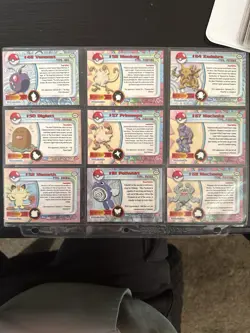 Vintage Pokemon Topps Chrome & TV Animation Card Lot (25) – 1999 Topps - Image 4