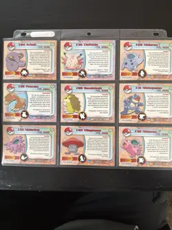 Vintage Pokemon Topps Chrome & TV Animation Card Lot (25) – 1999 Topps - Image 5