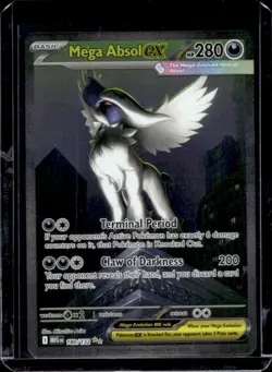 2025 Pokemon Mega Evolution Absol ex Special Illustration Rare #180/132 - Image 1