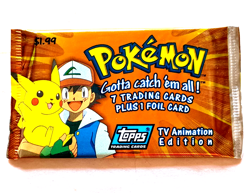 Pokemon Topps Trading Cards TV Animation Edition Series 1 Factory Sealed - Image 3
