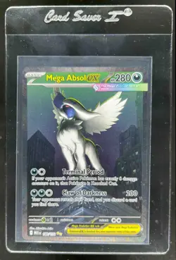 2025 Pokemon Mega Evolution MEG EN Absol ex Special Illustration Rare #180/132 - Image 1