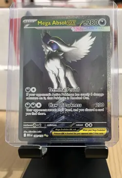 2025 Pokemon Mega Evolution Absol ex Special Illustration Rare #180/132 - Image 1