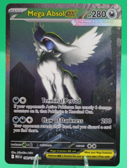2025 Pokemon Mega Evolution Absol ex Special Illustration Rare #180/132 - Image 1