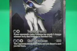 2025 Pokemon Mega Evolution Absol ex Special Illustration Rare #180/132 - Image 3