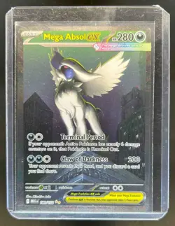 2025 Pokemon Mega Evolution Absol ex Special Illustration Rare #180/132 - Image 1