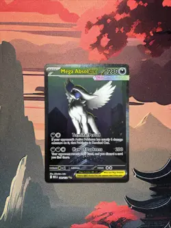 2025 Pokemon Mega Evolution - Mega Absol ex Special Illustration Rare 180/132 - Image 1