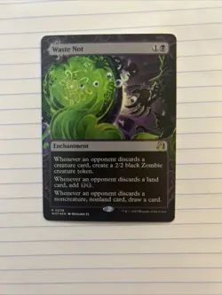 Waste Not - Foil - Wilds of Eldraine: Enchanting Tales Regular NM MTG - Image 1