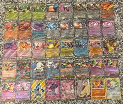 Pokemon Tcg Lot x40 Ex Vmax Amazing Rare Special Illustration Mega Ex Ultra Etc - Image 1