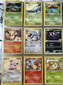 Vintage Pokemon Card Binder Collection Lot Of 160+ Blastoise Holo Gyarados MP/DM - Image 3