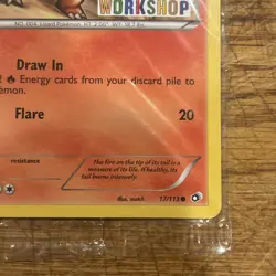 Pokemon TCG Charmander Card Build-A Bear Workshop Edition Booster 17/113 Sealed - Image 3