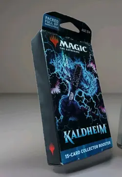 Magic: The Gathering Kaldheim 15 Card Collector Booster Pack New/Sealed 630509922086 - Image 2