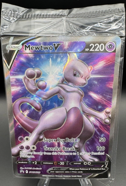 MEWTWO V SWSH229 Pokemon TCG Sword & Shield Black Star Promo New, factory sealed - Image 3