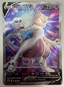 MEWTWO V SWSH229 Pokemon TCG Sword & Shield Black Star Promo New, factory sealed - Image 5
