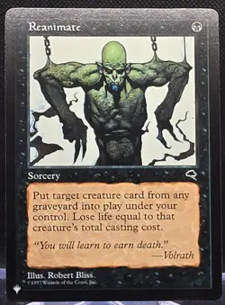 Reanimate #151 The List - Tempest Regular Uncommon - Image 1