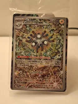 Pokemon TCG Magneton SVP159 Scarlet Violet Promo Holo Card Sealed - Image 1