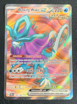 Walking Wake ex 189/162 Temporal Forces Full Art Ultra Rare Pokemon TCG Card NM - Image 1
