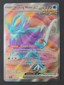 Walking Wake ex 189/162 NM Ultra Rare Temporal Forces Pokemon TCG - Image 1