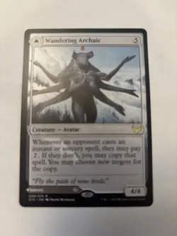 (1x) Wandering Archaic - Strixhaven: School of Mages - NM - MTG - STX - Image 1
