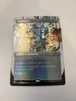 (1x) Skullclamp - Foil - Secret Lair Shinkawa - NM - MTG - SLD - Image 1