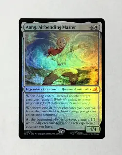 Aang, Airbending Master - FOIL- MTG ATLA Eternal - TLE 074 - Image 1