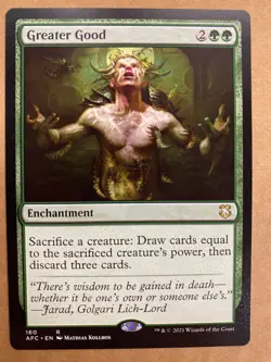 MTG 1x Greater Good 160 Adventures in the Forgotten Realms Magic Gathering x1 NM - Image 1