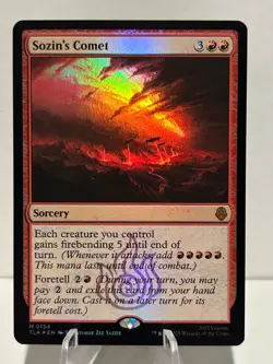 Sozin's Comet 154 M Avatar: The Last Airbender FOIL NM MTG - Image 1