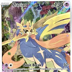 Zacian - Pokemon TCG - Phantasmal Flames - 100/094 - ILLUSTRATION RARE ~ NM - Image 1