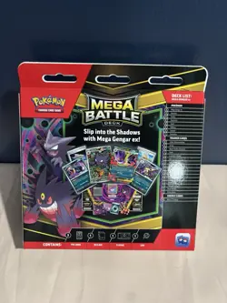 New! Mega Battle Deck: Mega Gengar EX Factory Sealed - Image 2