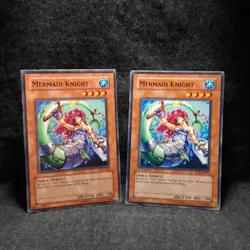 YuGiOh Mermaid Knight 2-Card Lot - Image 1