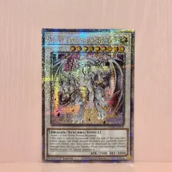 YuGiOh! Azure-Eyes Silver Dragon (Quarter Century Secret) RA04-EN208 1st Ed NM - Image 2