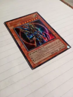 YU-GI-OH BLACK LUSTER SOLDIER ENVOY OF THE BEGINNING HOLO ULTRA RARE (IOC-025) - Image 3