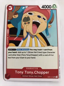 One Piece Romance Dawn Tony Tony.Chopper OP01-015 NM - Image 1