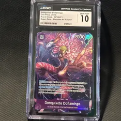 Donquixote Doflamingo Alt Art OP10-071 SR Royal Blood English One Piece CGC 10 - Image 1