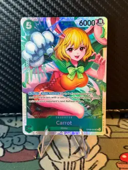 Carrot OP08-023 Super Rare Two Legends ONE PIECE TCG ENGLISH - Image 1