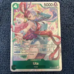 One Piece TCG English OP13-023 Uta Alt Art Parallel - Image 1