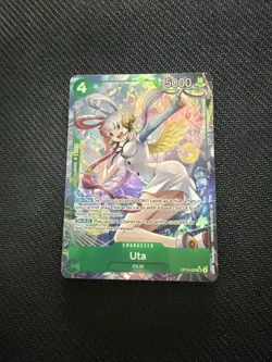 One Piece TCG English OP13-023 Uta Alt Art Parallel - Image 1