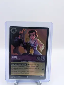 Lorcana TCG - Belle - Untrained Mystic - Fabled 39/204 Common Foil - Image 1