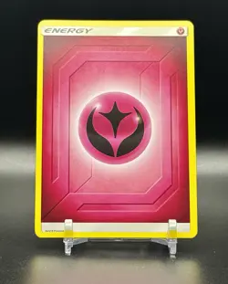 POKEMON Sun & Moon - Cosmic Eclipse NM Common NON-holo Basic FAIRY ENERGY card - Image 1