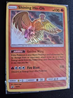 SEALED Shining Ho-Oh #SM70 Pokemon TCG Sun & Moon Shining Legends Promo Card - Image 2
