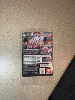 Bandai Namco Monkey.D.Luffy One Piece Card Game Promo Holo US Voyage - Image 2