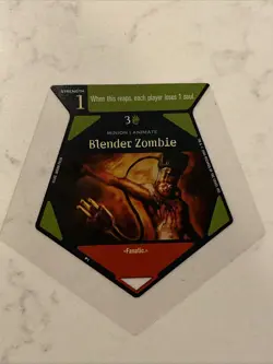 Hecatomb CCG Card Game Promo P1 Blender Zombie - Image 1
