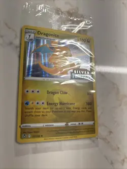 Pokemon TCG Dragonite (Silver Tempest Stamped) 131/195 Holo Promo Card SEALED - Image 2