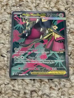 Pokemon TCG Mega Mawile ex 162/132 Mega Evolution Full Art Ultra Rare MINT/NM - Image 1