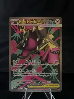 Pokemon TCG Mega Mawile ex 162/132 Mega Evolution Full Art Ultra Rare MINT/NM - Image 1