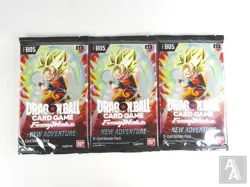 (2002) 3x FB05 Fusion World New Adventure Dragon Ball Super Card Game TCG - Image 1