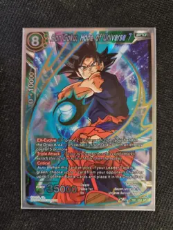 TB1-052 SR Son Goku, Hope of Universe 7 - Dragon Ball Super Card Game TCG - Image 1