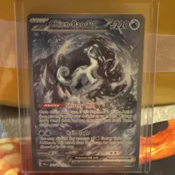 Pokemon Chien-Pao ex Special Illustration Rare Full Art Holo Sv02 261/193 - Image 1