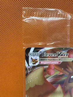 (SEALED) Eevee VMAX SWSH087 Black Star Promo Full Art Holo Pokemon TCG 1154 - Image 2