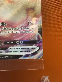 (SEALED) Eevee VMAX SWSH087 Black Star Promo Full Art Holo Pokemon TCG 1154 - Image 5